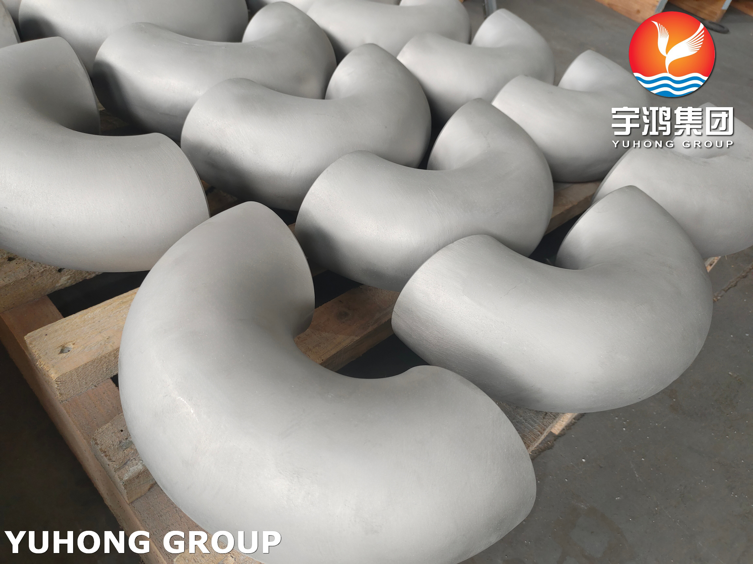 ASTM B366 HASTELLOY C22 UNS N06022 Low C-Ni-Mo-Cr Alloy Forging 180° SR Elbow Return Bend