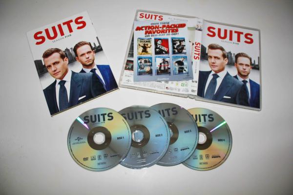 Free DHL Shipping@New Release HOT TV Series Suits Season 5 Complete BoxSet Wholesale!