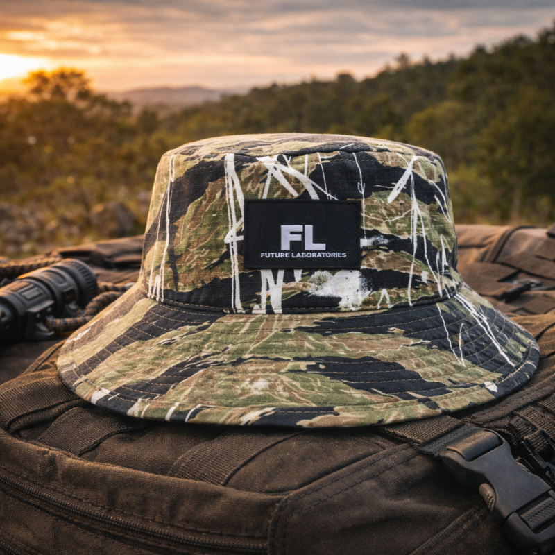 Camouflage Bucket Hat – Outdoor Fishing & Hunting Hat | Custom Logo Boonie Hat |