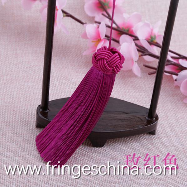 Colorful classical wholesale chinese tassels trimming fringe for bookmark