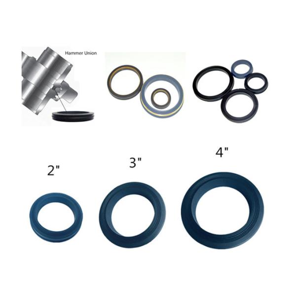 High Pressure 15000psi Hammer Union Seals with Stainless Steel Back-ups