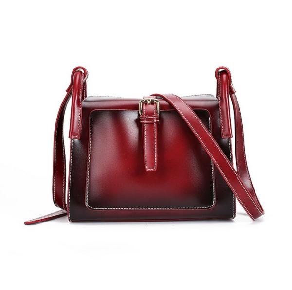2016 new casual women's singles shoulder bag Messenger bag retro fashion retro pu waterproof