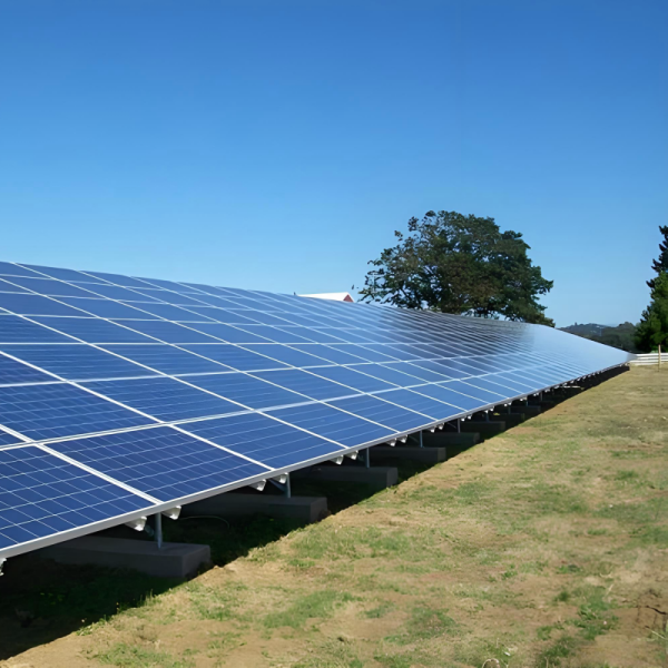 Heavy-Duty Ground Solar Mounting Brackets with Robust Support for Large Arrays and Utility Scale Applications
