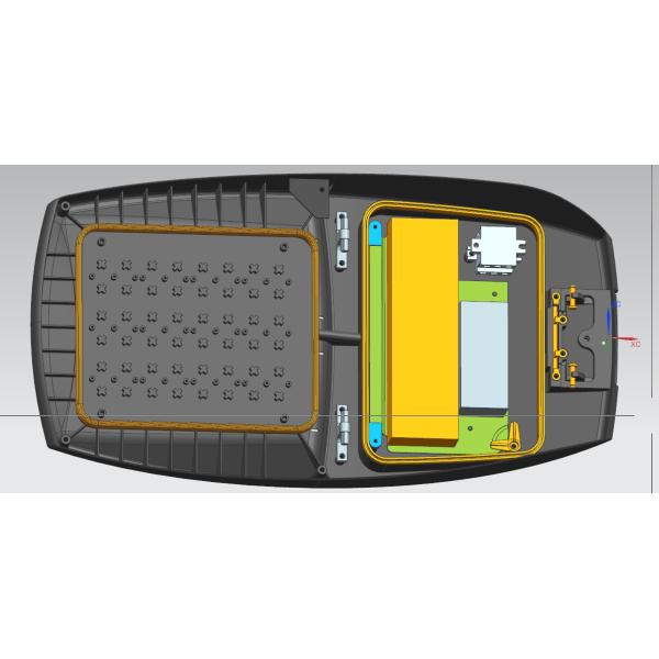 130lm/w 80 Watt Led Parking Lot Light Fixtures / Ip65 Led Street Luminaires