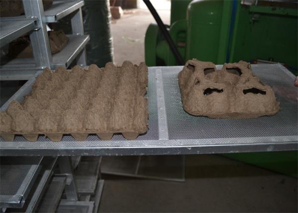 Maquinaria de reciclagem profissional de venda quente de Tray Molding Machine Egg Carton do ovo da celulose