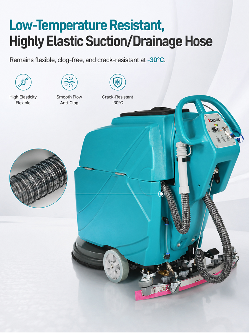 High Quality Electric Floor Scrubber CE Certification Commercial Cleaning Equipment Suitable for Factory Warehouse