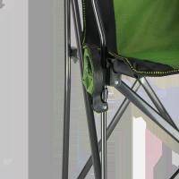 Stowable Folding Garden Chairs 600D Fabric Folding Lounge Chair Outdoor