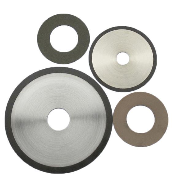 Precision Metal Bonded Diamond Grinding Wheels , Diamond Saw Blades For Optical Glass