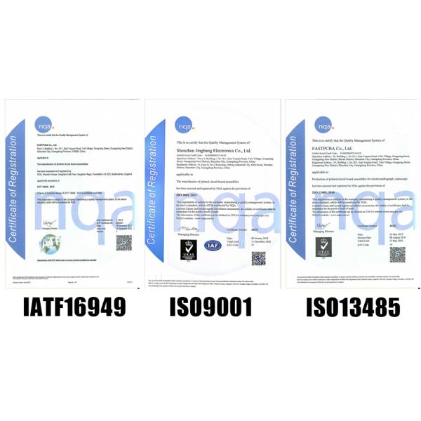 Одиночное, который встали на сторону через собрание отверстия через Pcb отверстия паяя продукцию Pcba