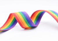 Équilibre de sangle de polyester de rayure de l'arc-en-ciel T008