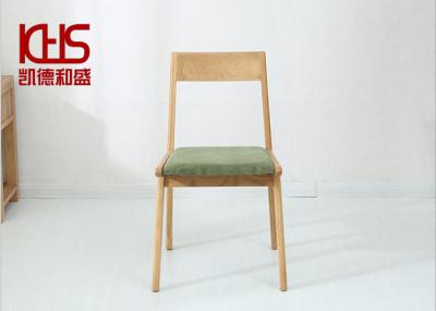 Elegant Upholstered Solid Wood Dining Chairs Corrosion Resistant