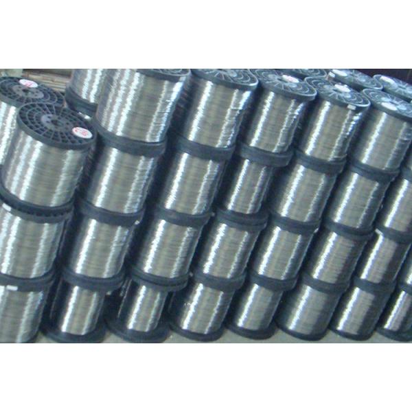 0Cr23Al5 Low Resistance Wire / Rod / Microfilament FeCrAl Alloy High Heat Wire Forging