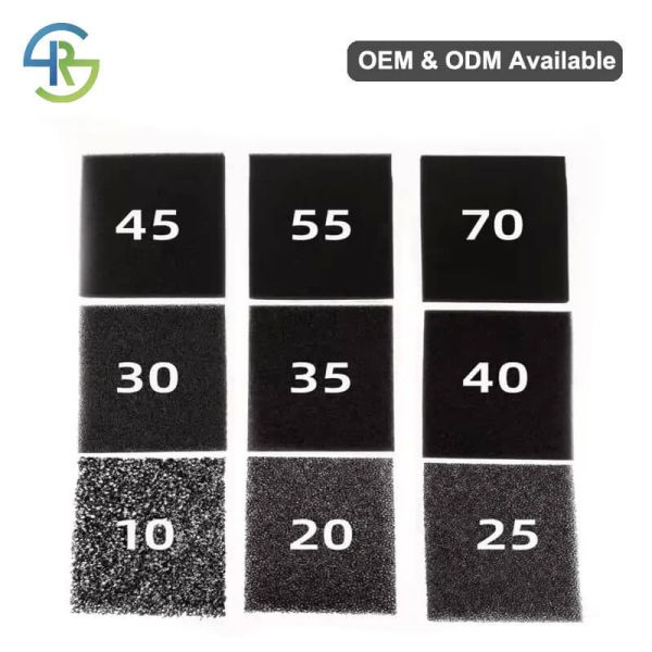 OEM Filter Foam Sheet 5PPI–80PPI Open Cell Foam For Air & Water Filtration