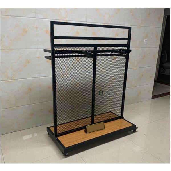 Double-sided Garment Display Retail Clothes Display Racks for Retail Clothing Shops