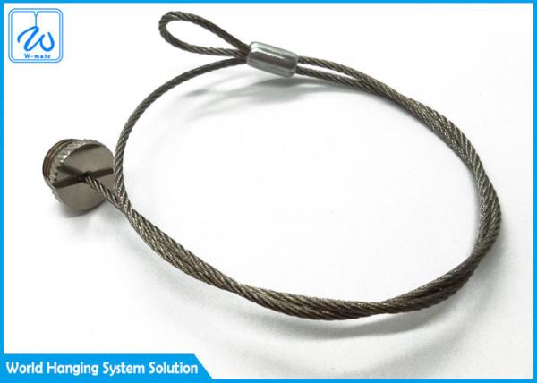 Stainless Steel Hanging Wire Suspension Kits For Lights Quick Installation