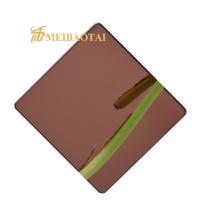 PVD Color Mirror Finish Decorative Stainless Steel Sheet DIN Standard