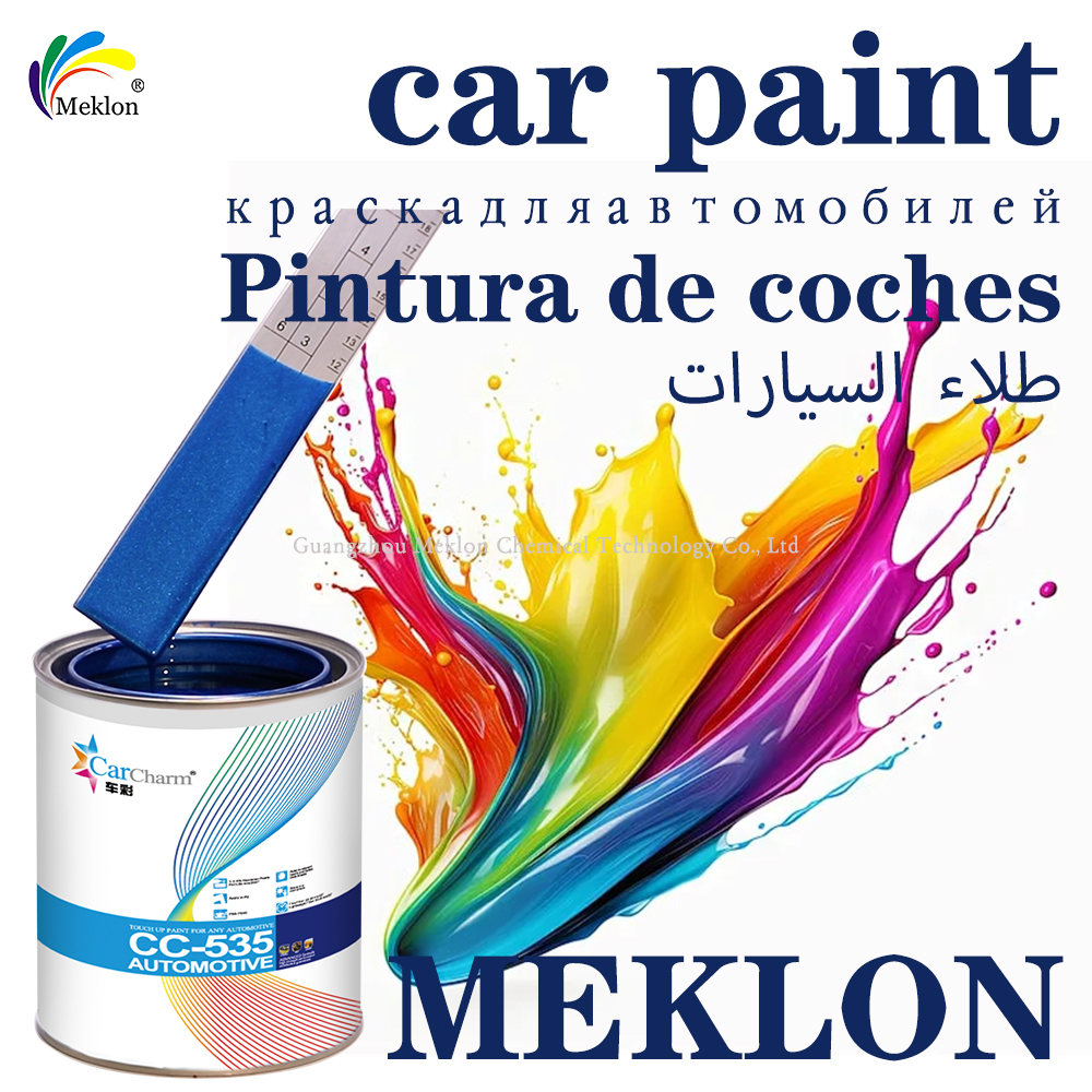 Glitter Blue Silver 1K Acrylic Car Repair Paint - Professional Bulk Supply