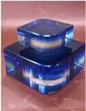 Top Grade Blue Crystal Perfume Bottle