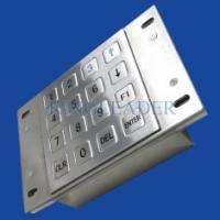 Metal del cojín de llave numérica de la prueba del polvo de la máquina expendedora con la interfaz USB