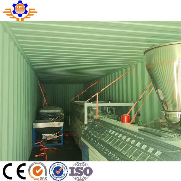 250 To 630MM PVC Pipe Extrusion Line Conical Twin Screw Plastic Pipe Production Line