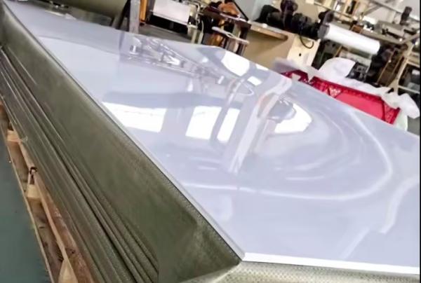 White polystyrene sheet porcelain white PS panel UV printing PS plastic sheets