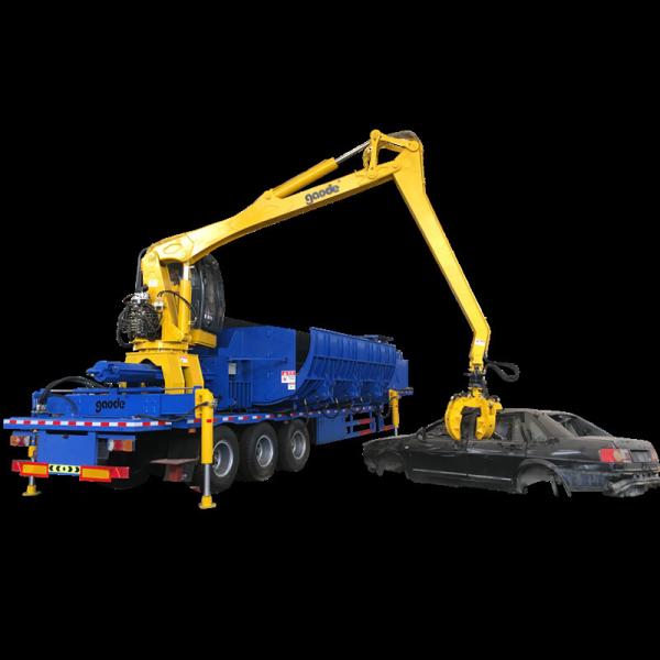Hydraulic Vehicle Portable Scrap Car Baler Metal Forming Machine