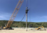 Equipamento elétrico de Vibroflot 1200rpm Vibroflotation da coluna da pedra da alimentação para a melhoria à terra