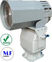 316L Stainless Steel LED Search Light with 200W  IP66 Waterproof for Harsh Marine Environments