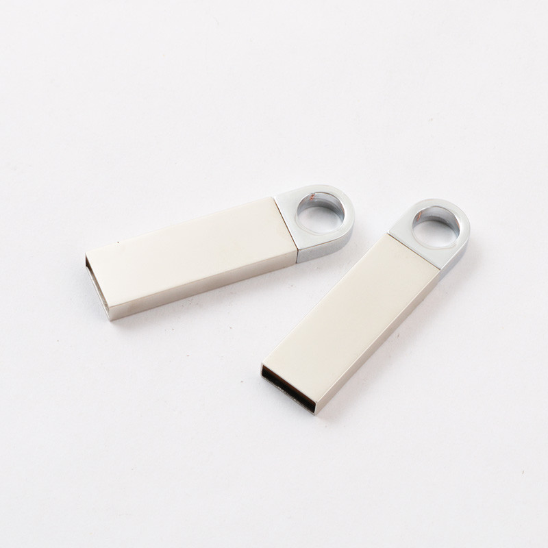 Ручка памяти USB логотипа 2,0 лазера привода USB металла 4GB 8GB 16GB внезапные серебряная