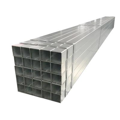 La milliseconde qu'ERW a galvanisé le tube en acier Q235 de place a galvanisé la section creuse carrée 0.5mm-30mm