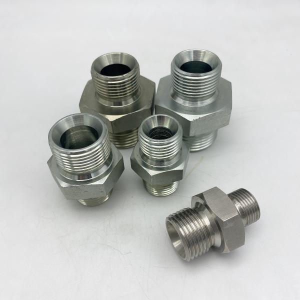 Male Thread Bsp Hose Fittings Adapter Carbon Steel