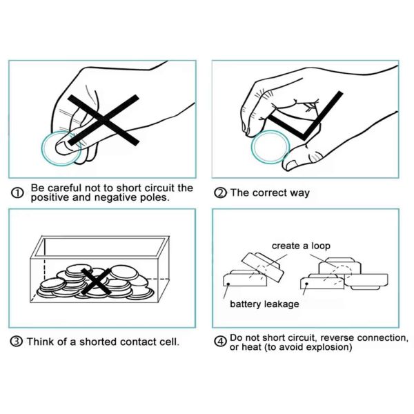 130mah AG13 LR44 VP Leakproof Alkaline Button Cell Battery with CE ROHS MSDS