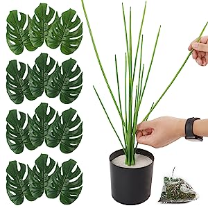Faux Plant Artificial Plant Split-Leaf Philodendron, Monstera Deliciosa, Fake Indoor Plant, Excellent Gift