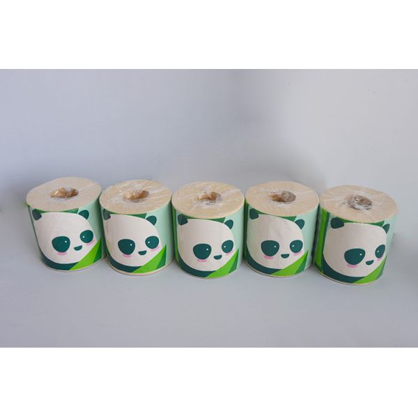 Tree Free High Quality Wholesale Toilet Paper Shine Feel Toilet Roll Silk Soft Toilet Tissue in Bulk