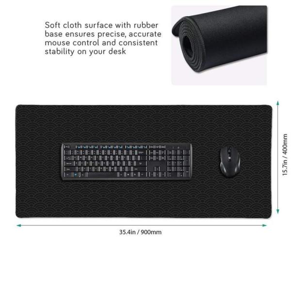 XXL XXXL Customized Rubber Mousepad 900*400*3mm for Gaming Anime Gamer Mat Print Mous Pads