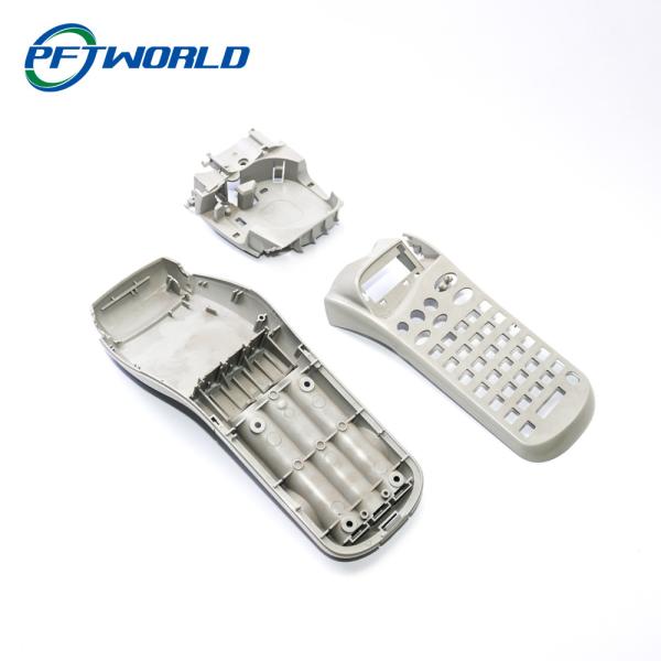 高精度の射出成形の部品、銀色の計算機のパネル