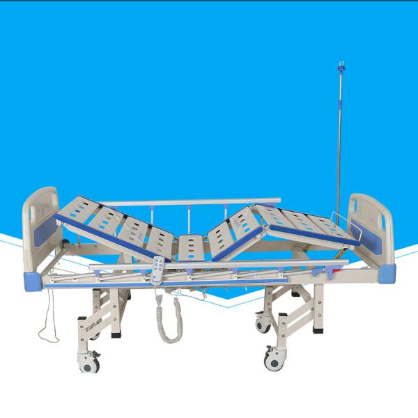 Multi Functional Electric Hospital Bed 0 - 40 ° Leg Section Lifting Angle
