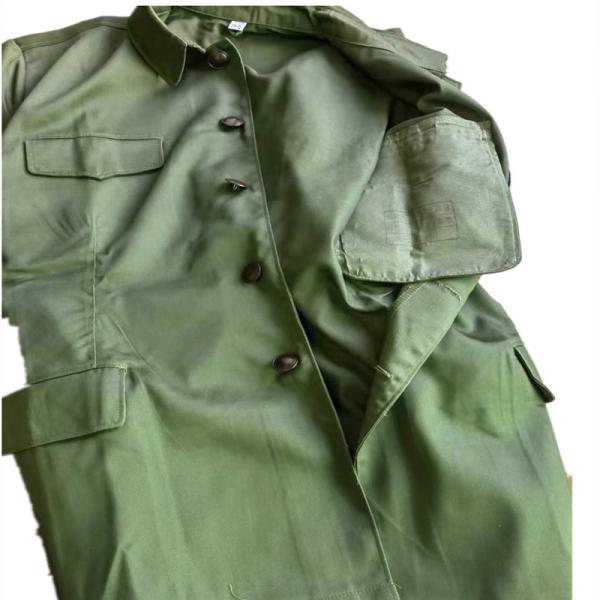 Plain Dyed M65 Field Jacket Breathable Woven Weaving Unisex Printed Pattern