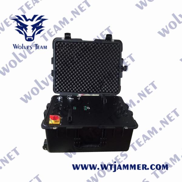 12 Bands Military Full Frequency Waterproof Outdoor Jammer All Cell Phone Signal Jammer