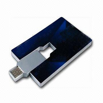 Memoria USB delgada práctica barata AT-045B de la tarjeta de crédito