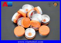 Botellas de vidrio para inyecciones de 10 ml Vial Caps de 20 mm de plástico de aluminio Material de tapa personalizada
