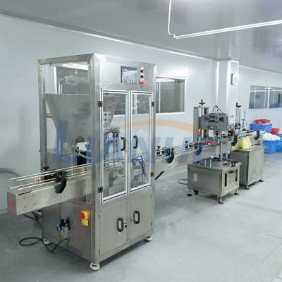 Auto 2 Nozzles Liquid Filling Machine 10-100 Bottles/ Min Leakproof