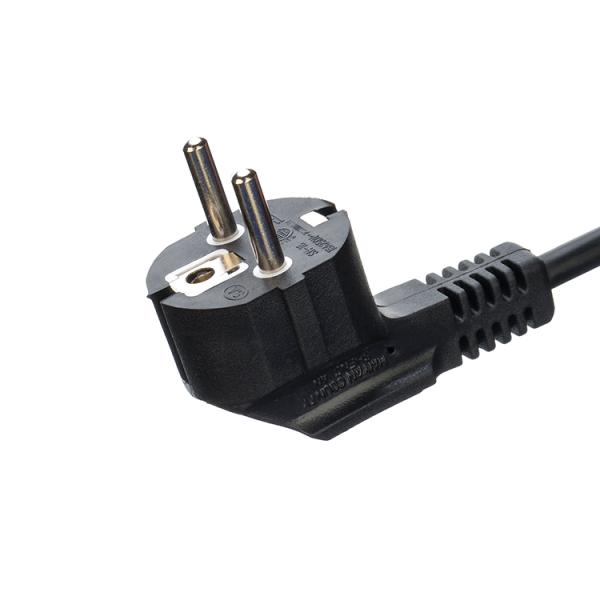 VDE Replacement Power Cord for Nail Drill 3500 K Open End Spring Power Cable PVC/Rubber Insulation