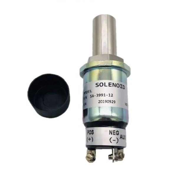 Solenoide 12V da parada de solenoide do desligamento de Electrical Parts Fuel da máquina escavadora de SA-3991-12 SA399112