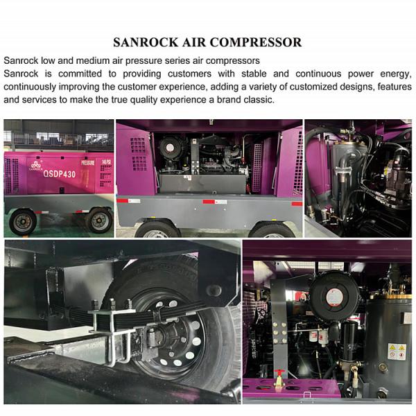 Diesel Screw Air Compressor Mini Rotary Screw Air Compressor