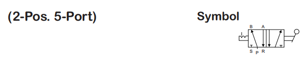 XQ Series Aluminum Pneumatic Manual Valve with 1/8