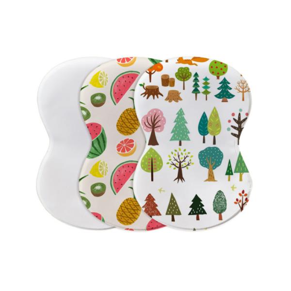 Blank White Polyester Sublimation Baby Burp Cloth