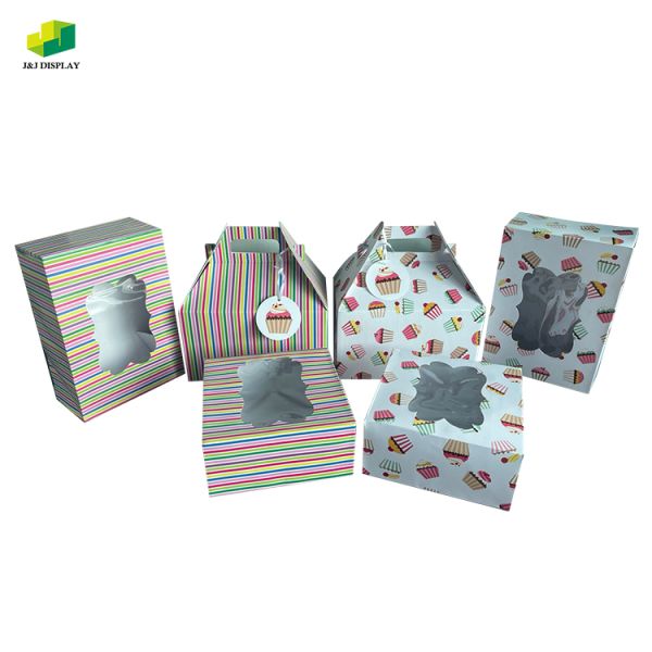 Digital Printed Kraft Color Box For Gifts Packaging Customized