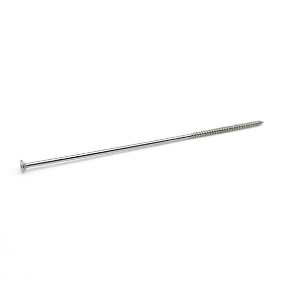 Cold / Hot Heading Customized Stainless Steel Long Bolts Electroplating Surface Treatment