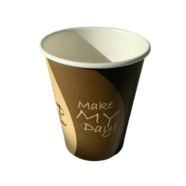 7 Oz PE Lined Custom Printed Paper Cups Insulated For Party And Business